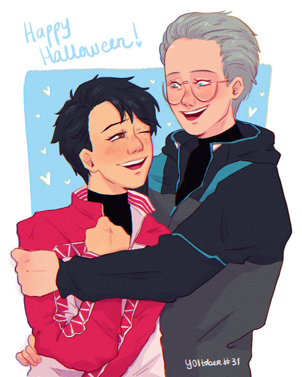 ritadomar's tweet photo. Day 31 of #YOItober - Halloween
Happy Halloween 🎃 (24 hours late)
#yoi #YuriOnIce https://t.co/6ceTq5yJAb