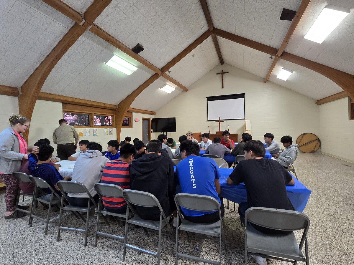 A huge thank you to Carthage Soccer Academy and Faith Lutheran church for hosting the team for dinner tonight!
