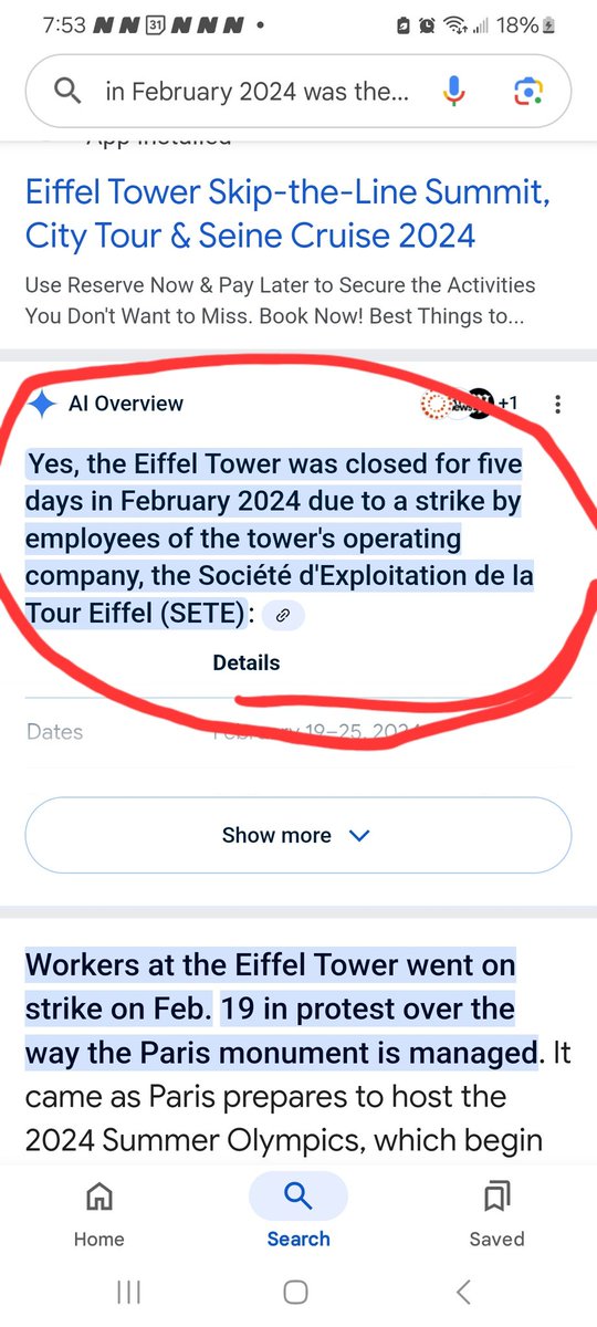 TundraKing's tweet photo. I paid for an Eiffel Tower Tour via @ViatorTravel  in FEB. I was contacted &amp; advised the Company was on strike &amp; my B-Day 🎂 Tour would not happen. To this date, @PayPal @ViatorTravel has refused to refund me $382.17. 😕 https://t.co/MDapXD56iK