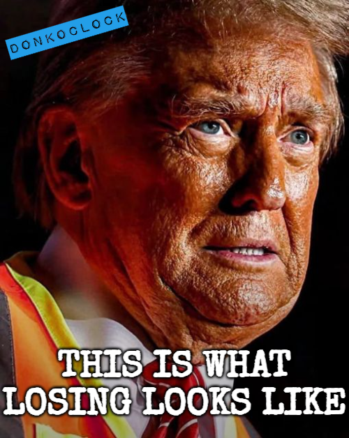 donkoclock's tweet image. Trump is 100% Losing 2
#TrumpIsUnfitForOffice

@ByronJo34131043
@TrollAccountan1
@ElonIsATwatWaff
@mocandi23
@MissBella5735
@wilonab
@CTRamirez2
@RoxineKing
@thedudelives
@pagalavanarivu
@BethPepin62
@erincfc
@kathy_moretz
@philbernaleroy
@ratherpanda
@DanaMarshall41
@bcook8232…
