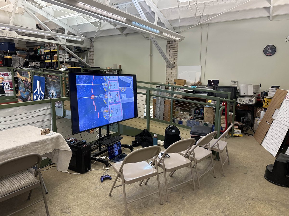 Daruma Games 🚀🧑🚀 making Sol Mates (@daruma_games) on Twitter photo We're at The MADE Showcase with Sol Mates!! If you're in the Oakland area tonight come play our chaotic space co-op!
For more details on the event 🧑🚀 👉 meetup.com/eastbaygamedev…
<a href="/TheMADE/">Museum of Art and Digital Entertainment</a> #indiegame #gamedev We're at The MADE Showcase with Sol Mates!! If you're in the Oakland area tonight come play our chaotic space co-op!
For more details on the event 🧑🚀 👉 meetup.com/eastbaygamedev…
<a href="/TheMADE/">Museum of Art and Digital Entertainment</a> #indiegame #gamedev
