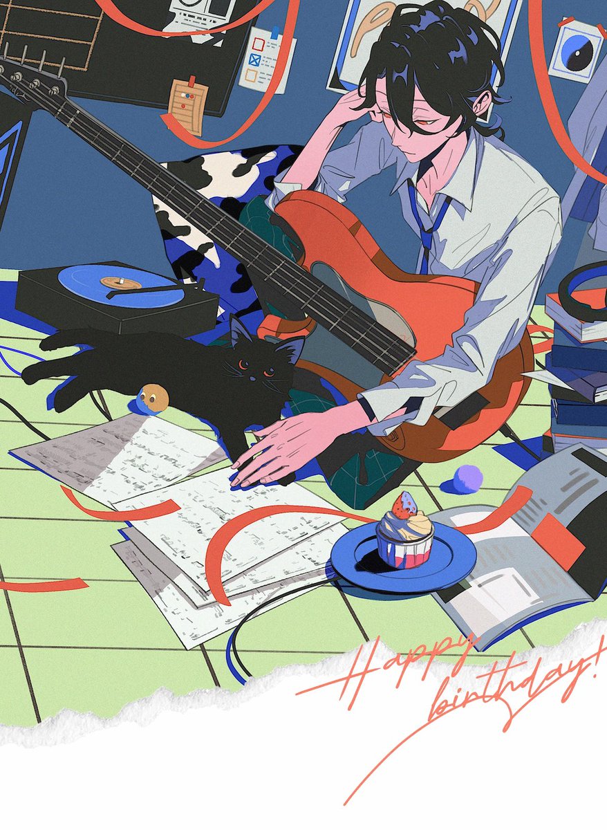 おめでとう🐈‍⬛💙

#朔間零誕生祭2024