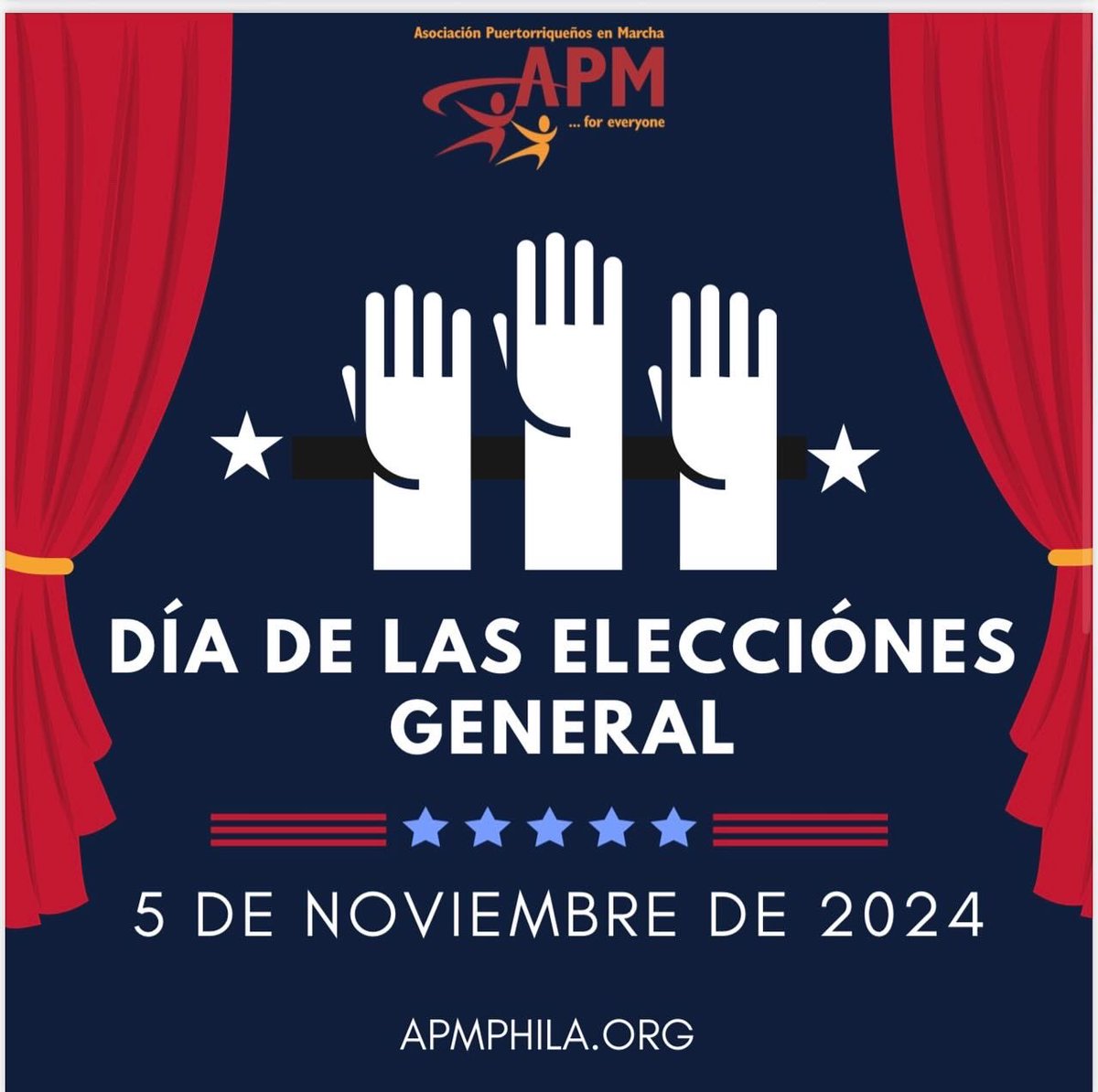 Unidos durante las elecciones generales! 

5 de noviembre de 2024