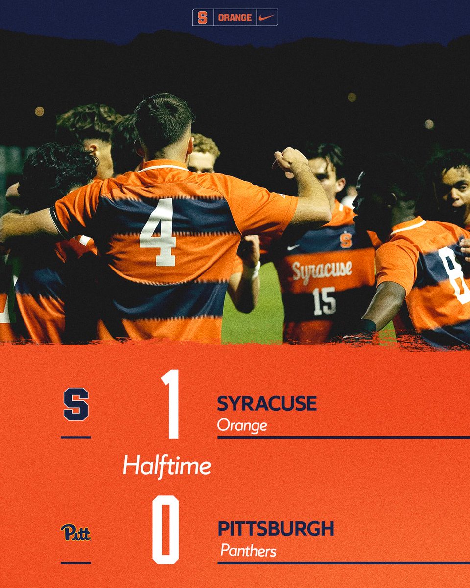 CuseMSOC's tweet photo. Up at the break 🍊⚡️

#DareToDream https://t.co/IKTItwLNGh