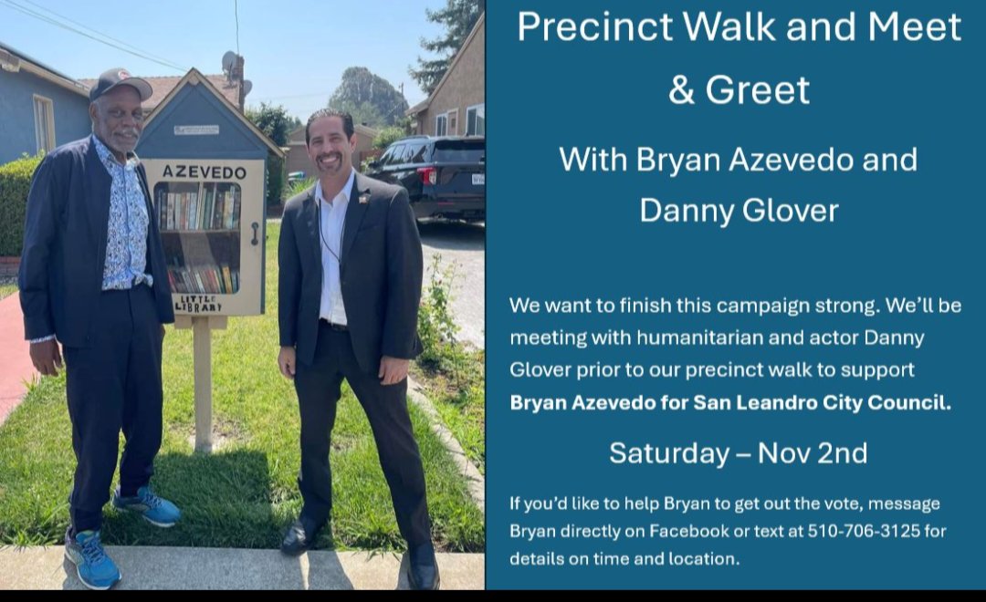 Join us tomorrow! #sanleandro #Azevedocares #Azevedo2024