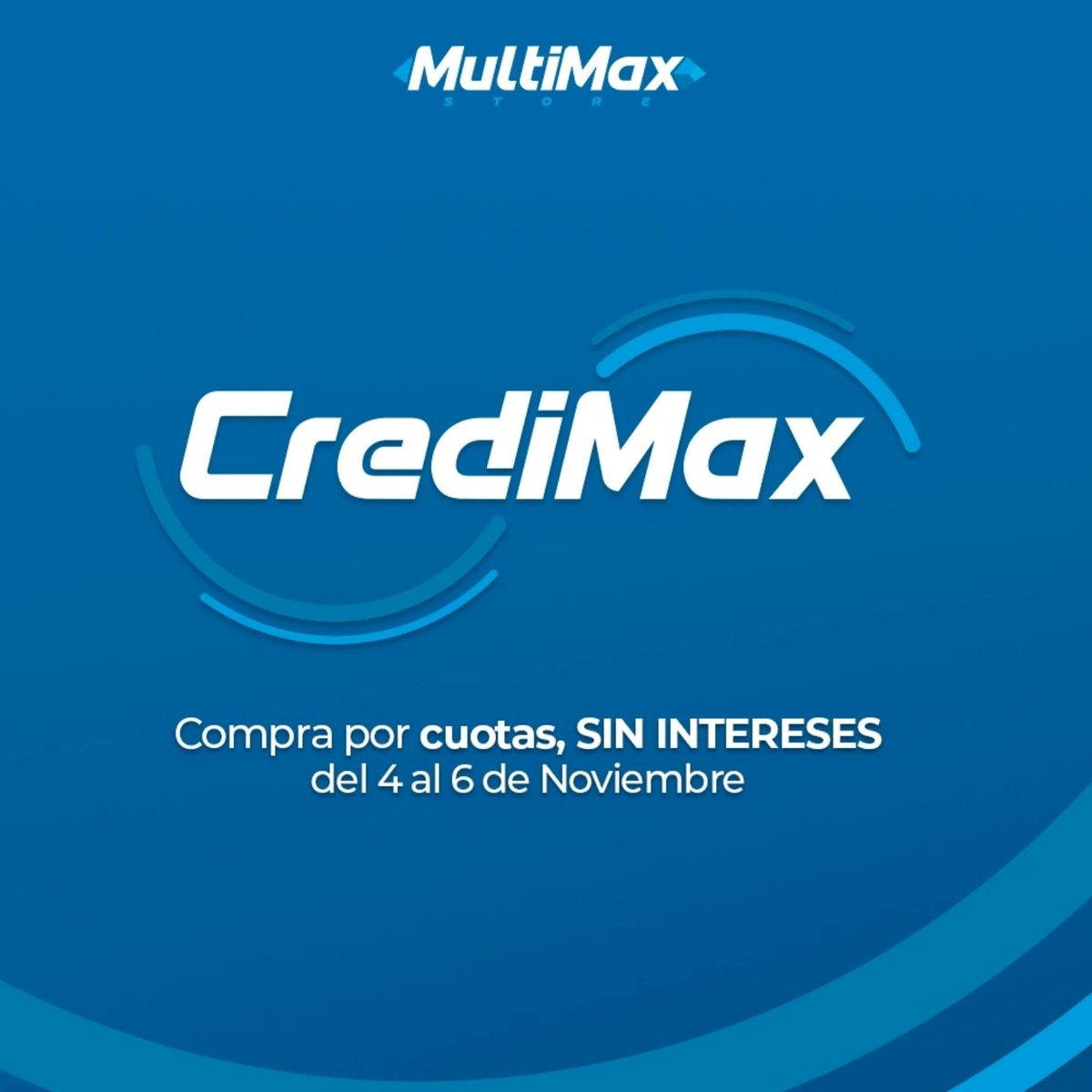 actualidad_na's tweet image. #NoticiasAhora @Multimax_Store Cliente PriorityMax👀
.
Recuerda que para poder disfrutar de esta nueva jornada que comienza el Lunes 05 hasta el Miércoles 07, debes haber cancelado TODAS tus cuotas anteriores💙
.
#CrediMax #PriorityMax #MultiMax #Multimarca
#MultiMaxAtuLado