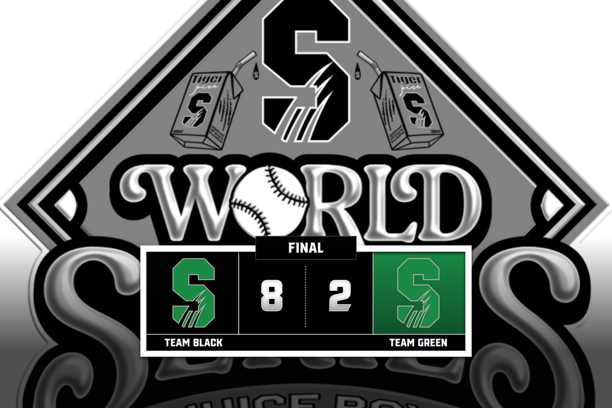 🚨Game 1 Final🚨

Team Black’s 6-run 9th Inning earns them Game 1 of the JBWS

The series resumes on Monday at 2:30PM⚾️ #FAMILY