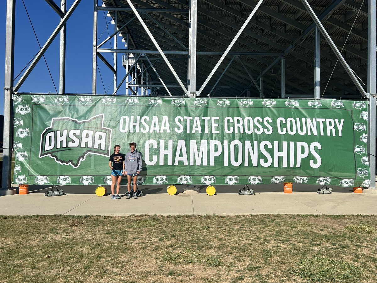 bryan_track's tweet photo. Kate and Braydon were sent off with well wishes today for great races to close out their senior season! 12:00 and 12:45 races times tomorrow! #Bryanbuilt. https://t.co/V7deK4ZSbq
