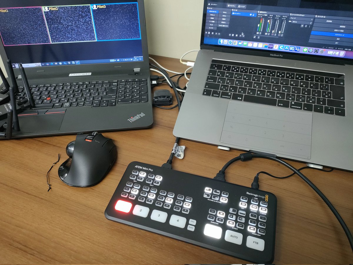 41dronecafe's tweet image. 世の中そんなに甘くない！
結局導入〜✨
#blackmagic #ATEMMiniPro