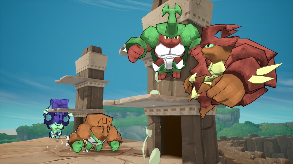 RivalsOfAether's tweet photo. Each Low-Poly character skin has a set of 4 different palettes to choose from

Which ones are you using when the event starts tomorrow? https://t.co/G9XvAe91Bb