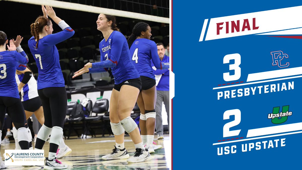 BlueHoseWVB's tweet image. 𝘽𝙇𝙐𝙀 𝙃𝙊𝙎𝙀 𝙒𝙄𝙉!!!

A Career Day in Spartanburg ⚔️

A. Baranski - Triple Double! 25 Assists, 11 Kills, 16 Digs
C. Williams - Career High! 20 Kills at .245 %
C. Hoyos - Career High! 28 Digs
A. Hart - Career-High! 30 Assists

#GoBlueHose | #pcvb | #possible