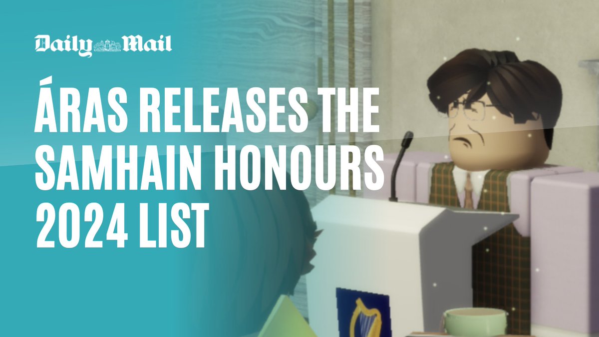 🚨 BREAKING: Áras has released the Samhain Honours List for 2024. The list can be found below.

drive.google.com/file/d/1HWlncq…