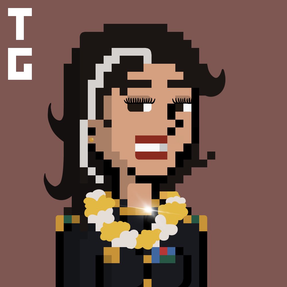 Alright, this needs to make the rounds on X and represent the STRONG FEMALE Trump supporters.  Everyone who likes and reposts this will be entered in to win this 1/1 <a href="/TulsiGabbard/">Tulsi Gabbard 🌺</a> hybrid/pixel work of art via Twitterpicker.  We’ll choose in 2 days!  #Solana #FreeNFT #magawomen