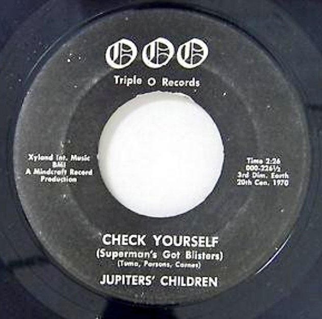 wendyOrourke's tweet photo. Jupiters Children - Check Yourself (Superman's Got Blisters) (1970) #FridaySounds 
https://t.co/GUkuWkNf86 via @YouTube https://t.co/9W4YkgelBI
