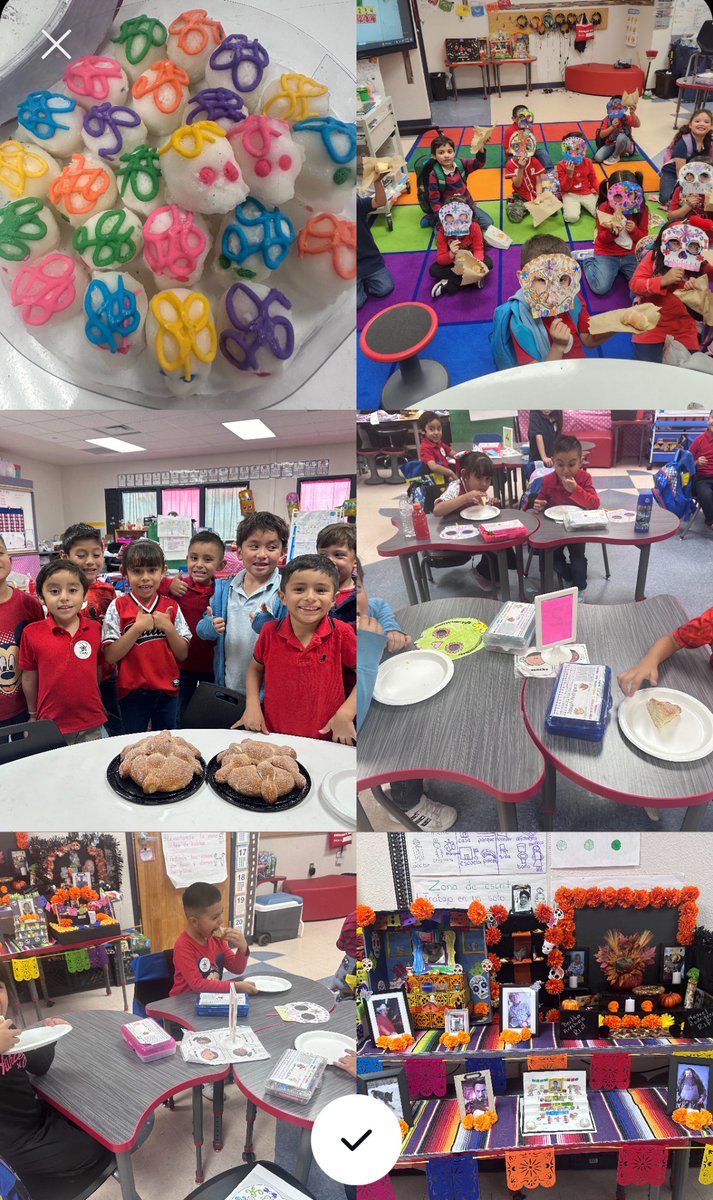 Mraya112's tweet photo. "En kínder, celebramos el Día de los Muertos aprendiendo sobre las tradiciones, creando altares coloridos y disfrutando del delicioso pan de muerto. ¡Una maravillosa forma de honrar y recordar a nuestros seres queridos! #DíaDeLosMuertos #Kindergarten" @RELWashingtonES https://t.co/HfXsuCVjrr