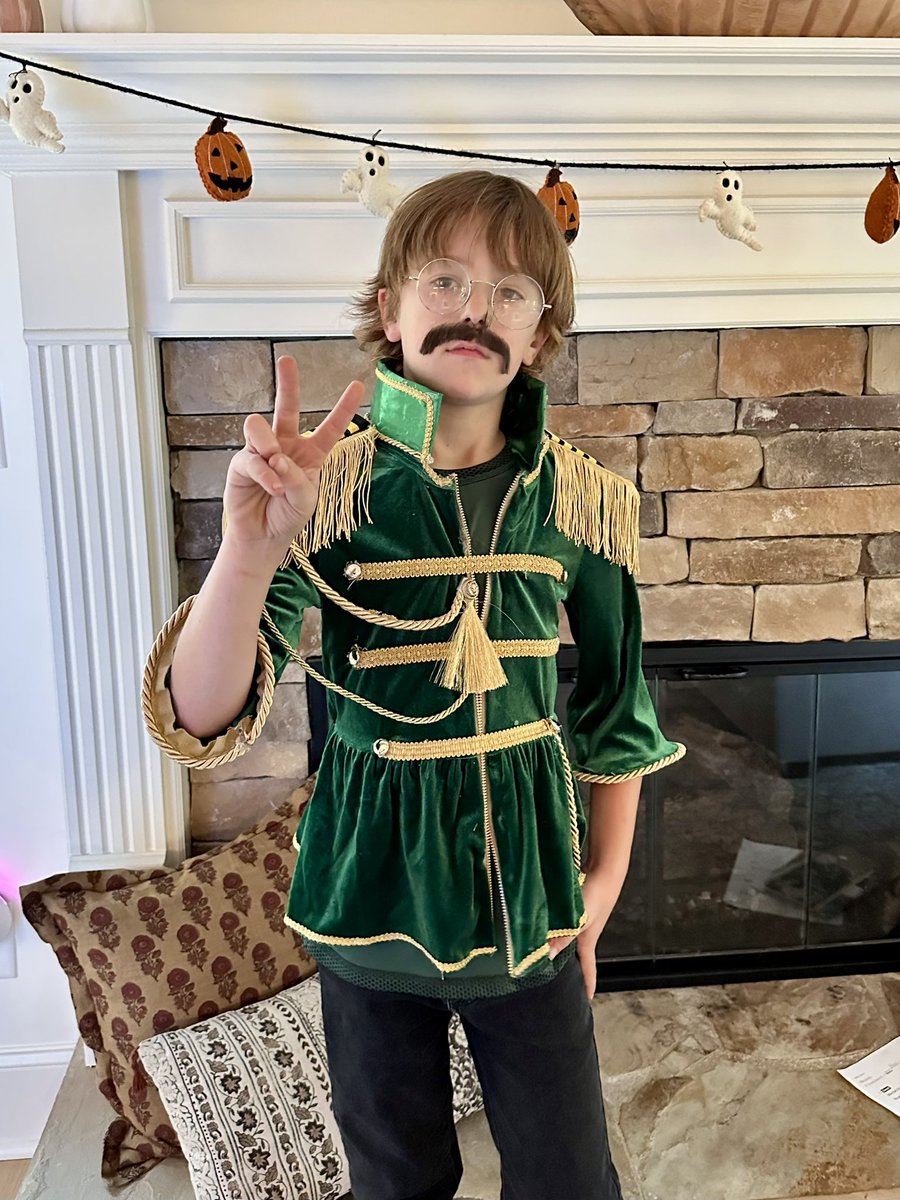 MilesTMitchell's tweet photo. Halloween 2024. It was Yesterday.  Hey, that reminds me of a song… https://t.co/L56x3R0w73