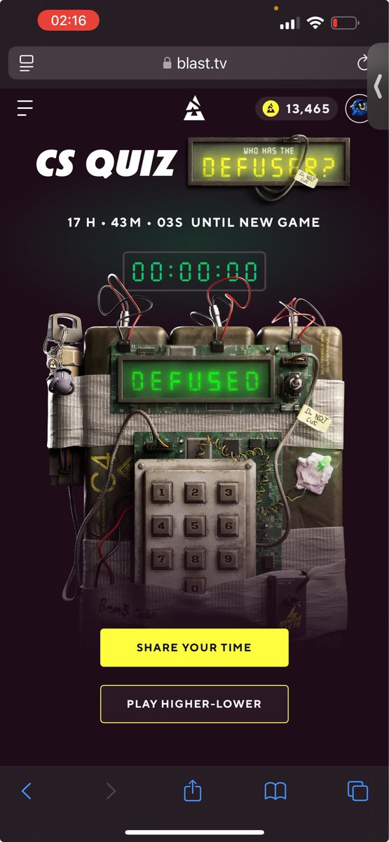 . <a href="/BLASTtv/">BLAST.tv</a> not even close, right?