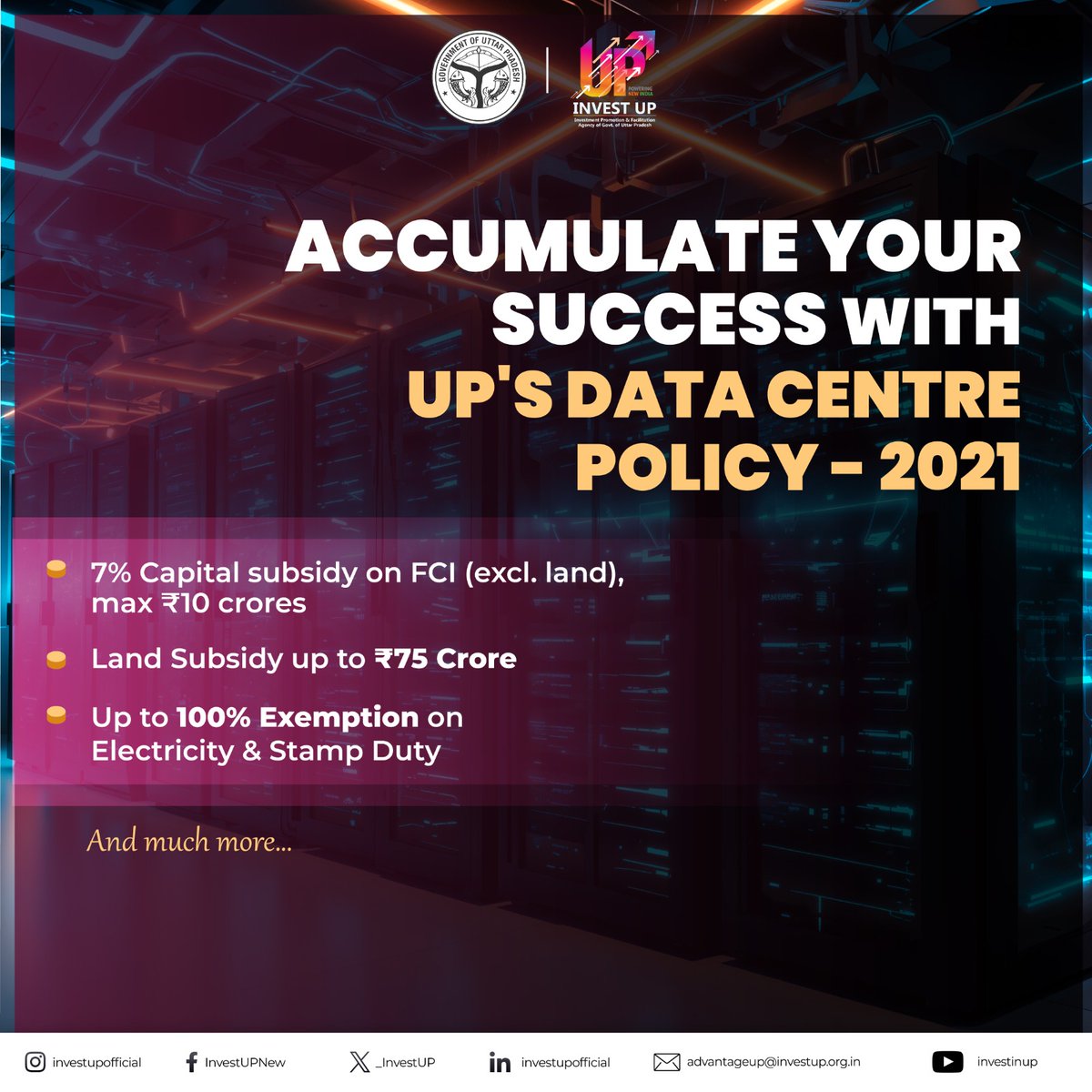 Data centers are the backbone of today’s economy, serving as critical infrastructure for enterprises, government agencies and end-users alike. In Uttar Pradesh, the emergence of data centers is not only generating direct employment opportunities in IT, engineering, and operations