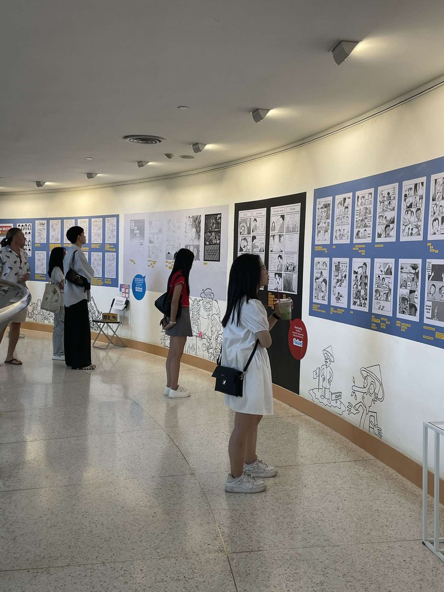 SEAJunction's tweet photo. ❗️❗️Tomorrow is the LAST DAY ❗️
Please come and see the amazing #comics and #cartoons of artists from #SoutheastAsia describing on #ASEAN's way of #Noninterference and #Consensus and displaying on 1st Floor and 4th Floor, Bangkok Art and Culture Center (BACC). https://t.co/9UA6YGmRQQ