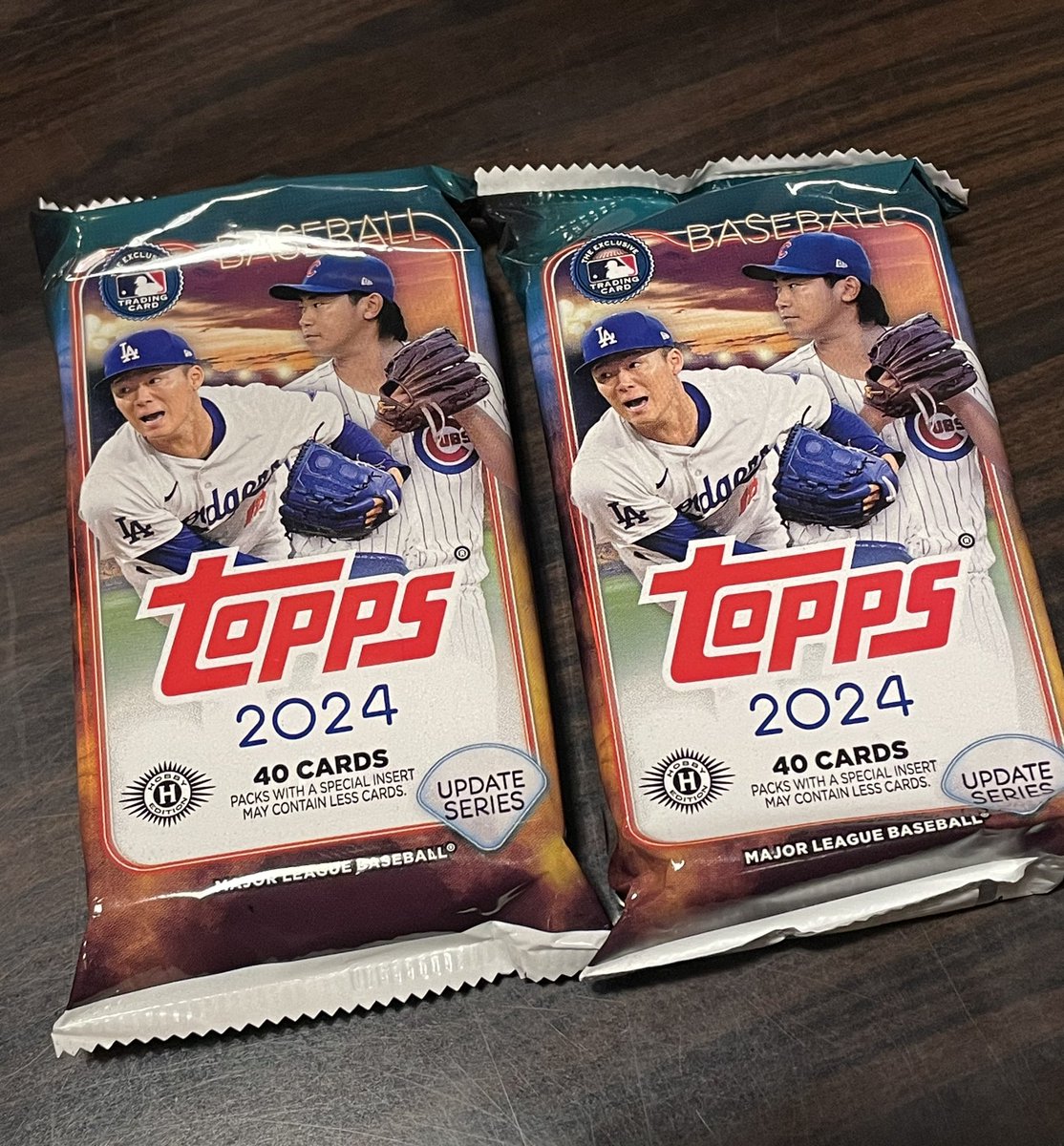 koshida5557's tweet photo. アプデジャンボを2個つまんでみた。
#toppsupdate
#topps
#2024topps https://t.co/bWKQU9MhGI