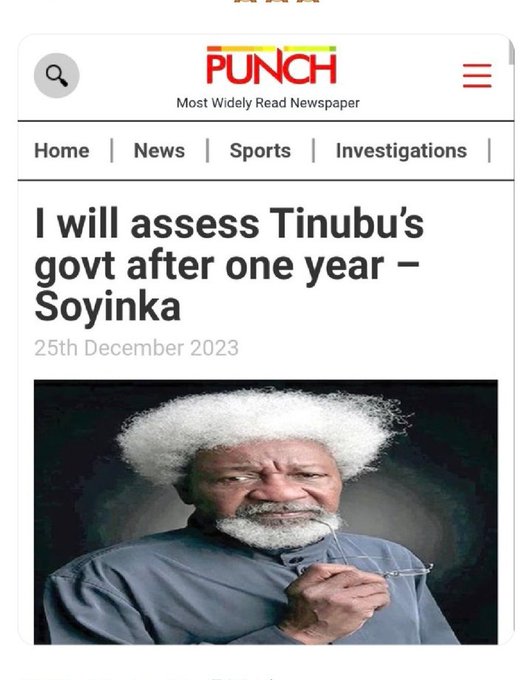 Going to 2 years he has been silent.
But he has the voice to criticize Peter Obi who did nothing.

Professor fascist.