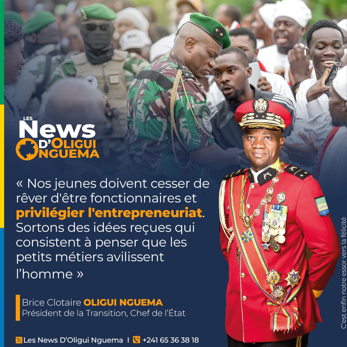 Les News D’Oligui Nguema tweet media