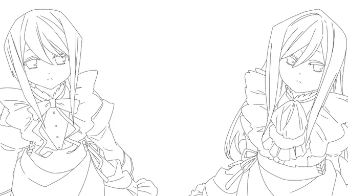 デリコズ・ナーサリー エレーナとルチア 模写 制作時間:4時間半 #デリコズ・ナーサリー #エレーナ・ロルカ #ルチア・ロルカ #模写 #デジタルイラスト