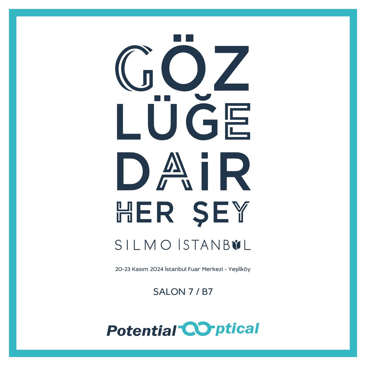 Potansiyelini Keşfet!

SILMO 2024
20-23 Kasım 2024
İstanbul Fuar Merkezi

#silmo #collection
#fair #silmoistanbul
#new #model
#passion #series 
#patenthinge
#sunglasses
#glasses #brighteyes
#motivum #frames
#eyewear #eyeglasses
#glasses #spectacle
#beyondtheframes
#innovation