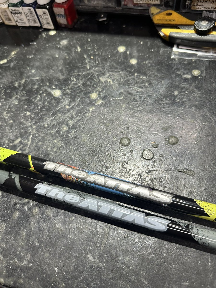 ACEFITTING's tweet image. マミヤ　ジアッタス　限定ゼブラVer

1200本限定

ツアーAD GCが硬く感じたので少ししなりを感じるシャフトにチェンジ。

ホントはダイヤモンドスピーダーにしたかったけど欠品中😭

#マミヤ　#アッタス　#attas #限定　#ダイヤモンドスピーダー