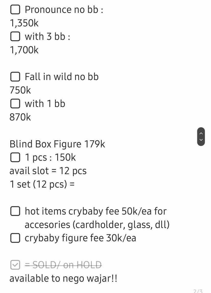 meeddley's tweet photo. WTS JASTIP POP MART 3 NOVEMBER

hot items price in pict
avail 🍊 dan COD Gancit, Depok,  jaksel 
wajib bookslot dan DP!!
✅️refund 100% jika tidak dapat 
✅️grup WA dan LINE
dm untukk nego 🤗

jasa titip war tiket popmart zimomo labubu fall in wild wts wtb halloween pronounce https://t.co/9I10XJiM5Z