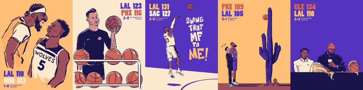 Best believe LeBronto making an appearance in the next graphic 👿