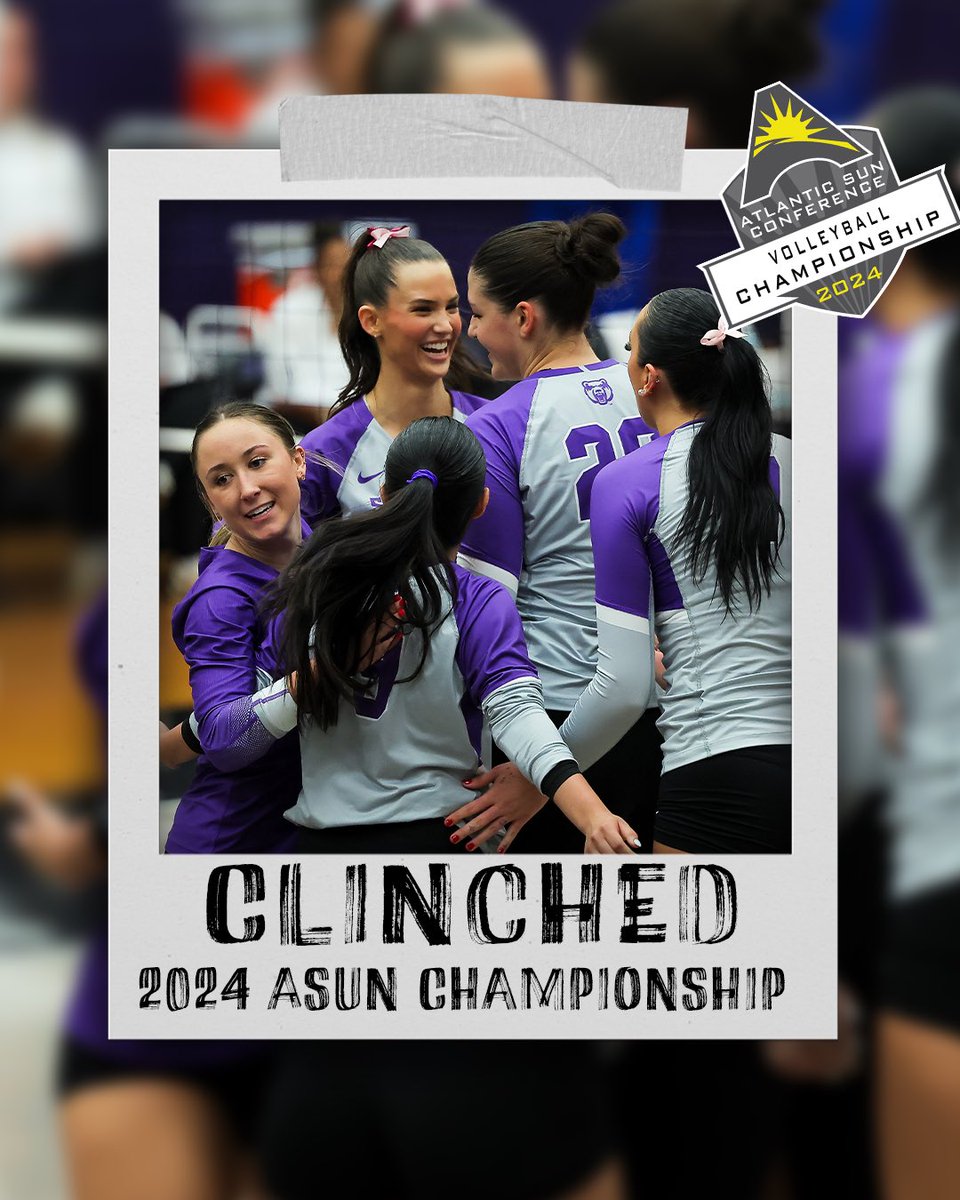 With the results from tonight across the conference, we have clinched a spot in post season play!

#BearClawsUp