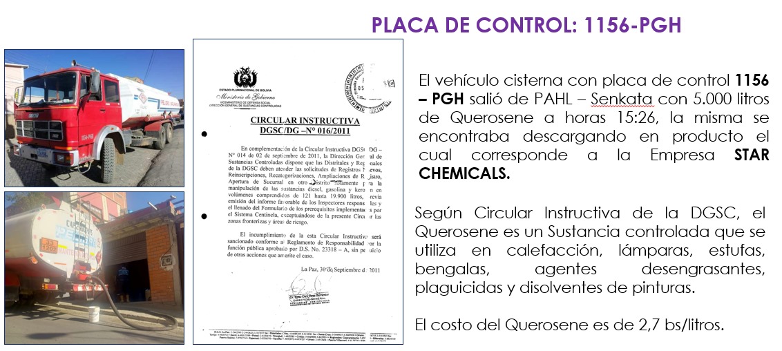 rtp_bolivia's tweet photo. #RTPInforma
▶ La #ANH aclara que la cisterna con placa de control 1156-PGH descargó #querosene para la empresa Star Chemicals este viernes, aquello ante una denuncia en redes sociales de una presunta irregularidad en la descarga de combustible. https://t.co/0Tam7lnePb