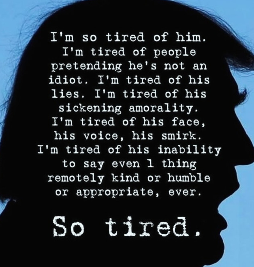 <a href="/Angry_Staffer/">Angry Staffer</a> <a href="/Ashton7Sloan/">Sloan Ashton</a> We've been fighting him so long, I'd rather sleep first; then party!