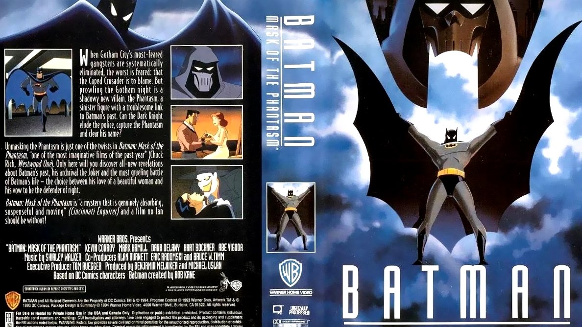 RanesHook's tweet photo. #FarOutFriday, #Horrorween - BATMAN: MASK OF THE PHANTASM (1993) - In his darkest animated movie adventure, #Batman shares his story to a new lady love, not knowing she might be involved in a revenge quest on Gotham's crime figures including the Joker! https://t.co/4yYa6ddARc https://t.co/ORhvwvYEoY