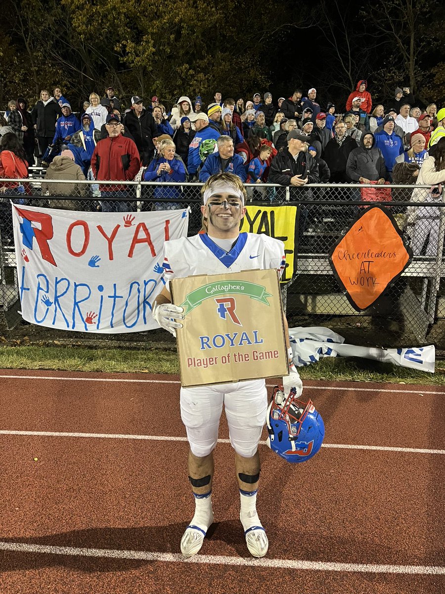 This week's Gallagher's Pub &amp; Eatery Player of the Game is senior Rudy Schoettle...congratulations on the great win over Brebeuf!
