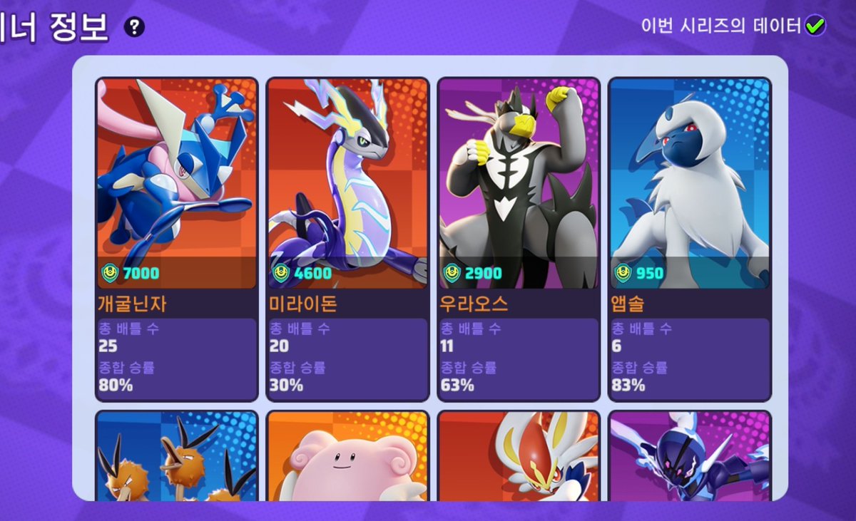 I won t use any other champs other than Greninja..😶😶
#PokemonUNITE #마스터달성