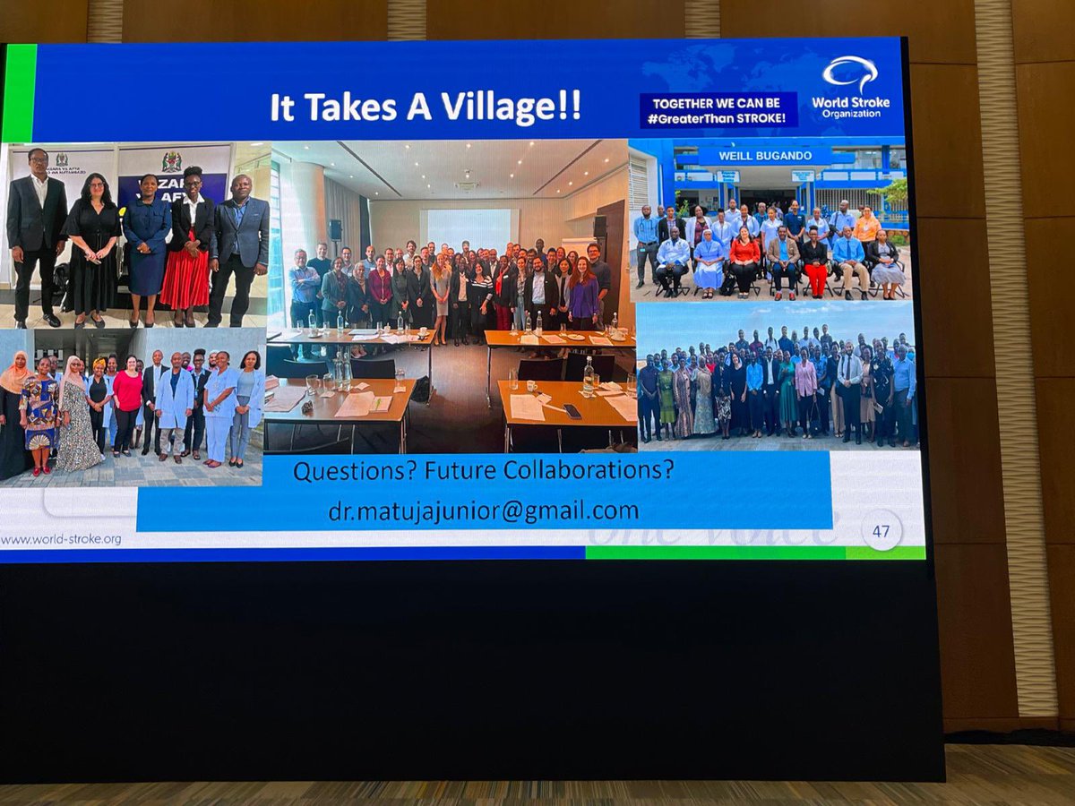 SarahMatuja's tweet photo. It was an extreme honor to present findings from Our African Stroke Project at the Young Future Stroke Leaders Session, alongside my Colleagues at the World Stroke Congress 2024 in Abu Dhabi. It was a Multiple Stakeholder Collaborative Effort🤝. #StrokeUnits #Tanzania https://t.co/xu8zbuWmaX