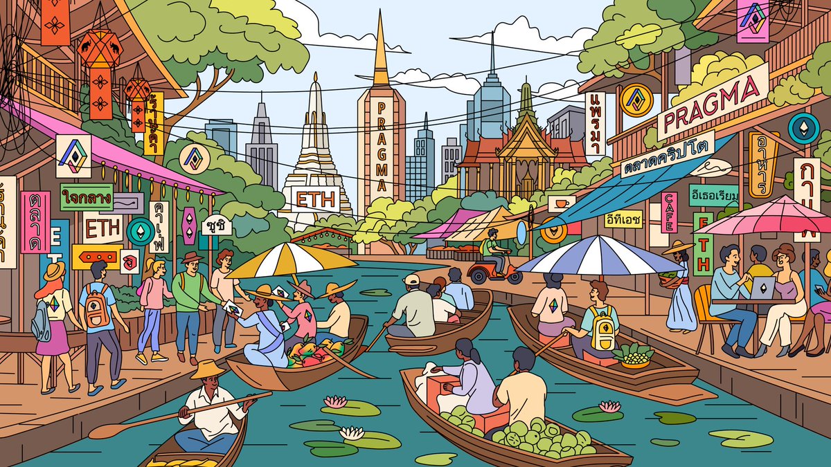 Join us for Pragma Bangkok on November 14 evening at the📍Hyatt Regency Bangkok Sukhumvit.

Here's why you can't miss it:

⚡️ Founders only panel
🎙 Deep discussions on L2s, Privacy, ZK, Scaling, Identity and more
🤓 Builder focused audience
✨ Exclusive swag made just for