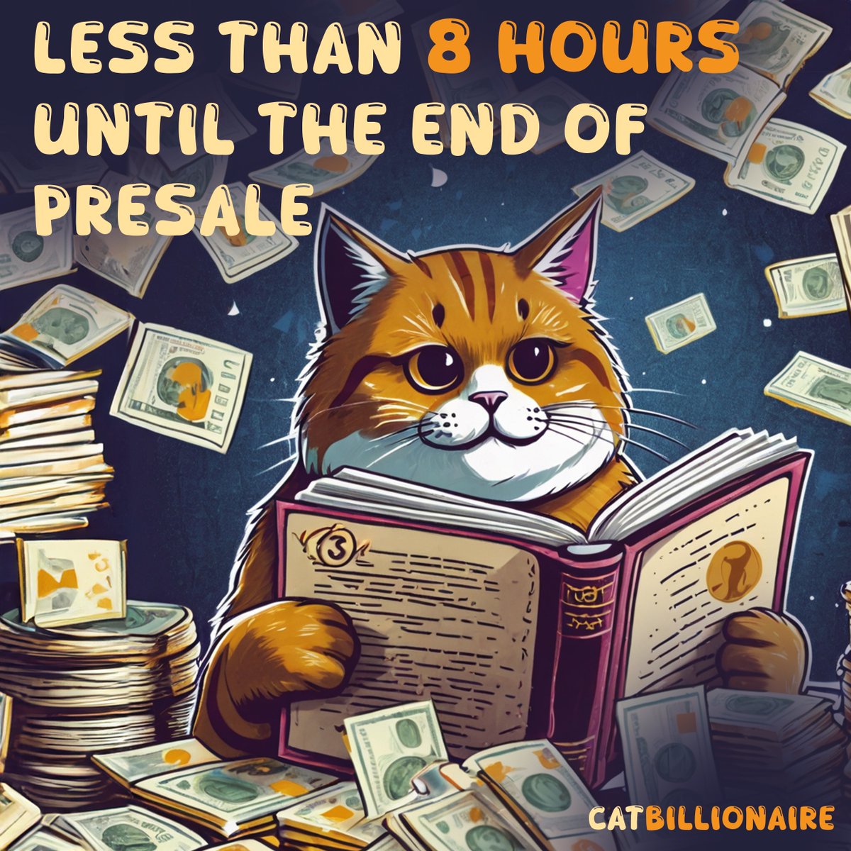 It's going by fast! Less than 8 hours left until the presale ends! Don't leave it until the last minute. #meme #defi #presale #pinksale #bsc #bnb #elonmusk #binance📷 #CoinGecko #coinmasterofficial #CoinMarketCap