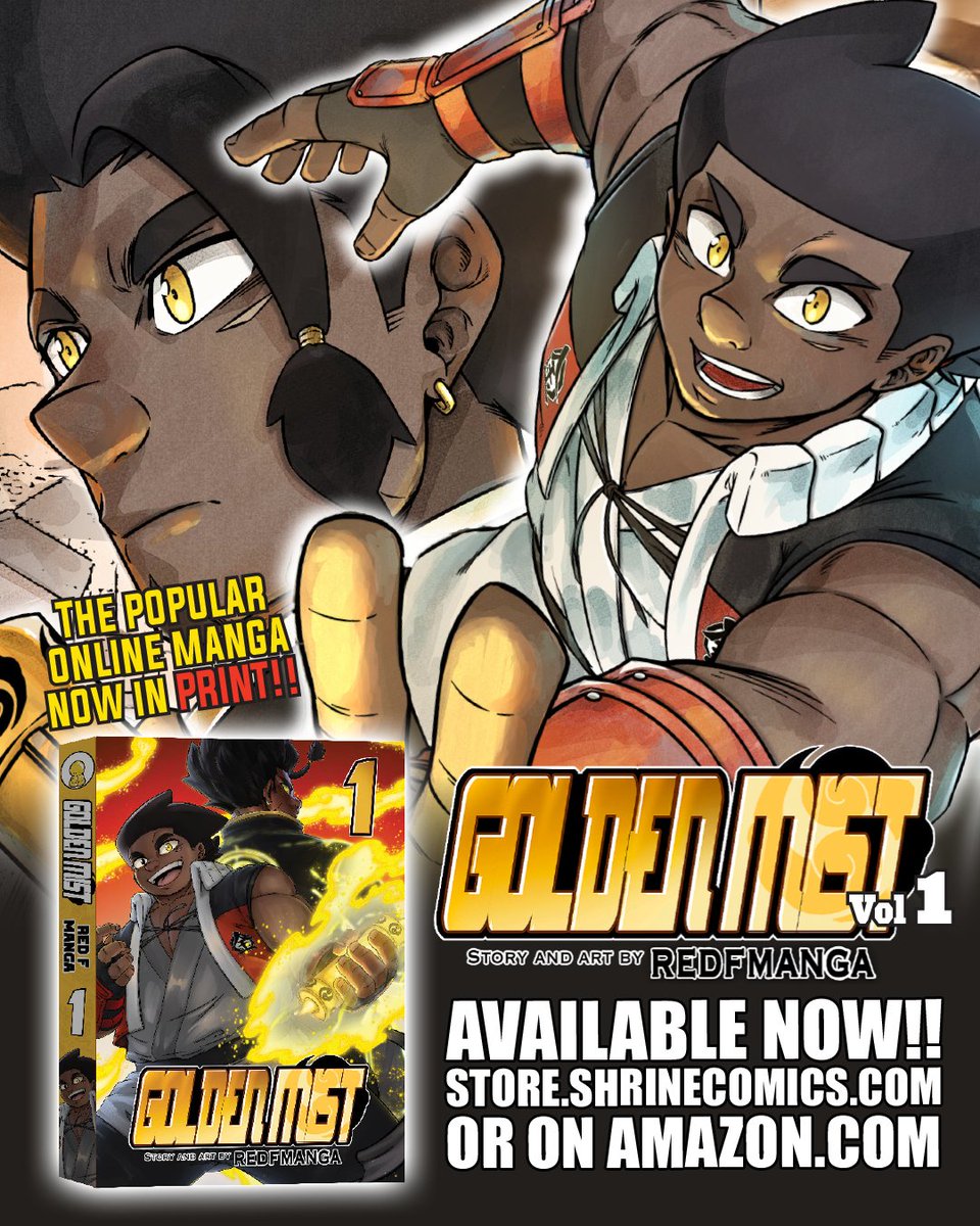 Golden Mist Vol 1 by <a href="/RedFmanga1/">RedFmanga</a> is now available!

Buy it now!

Shrine Store: store.shrinecomics.com/products/golde…
Amazon: amazon.com/Golden-Mist-01…

#manga #indiecomics #comics #webtoon