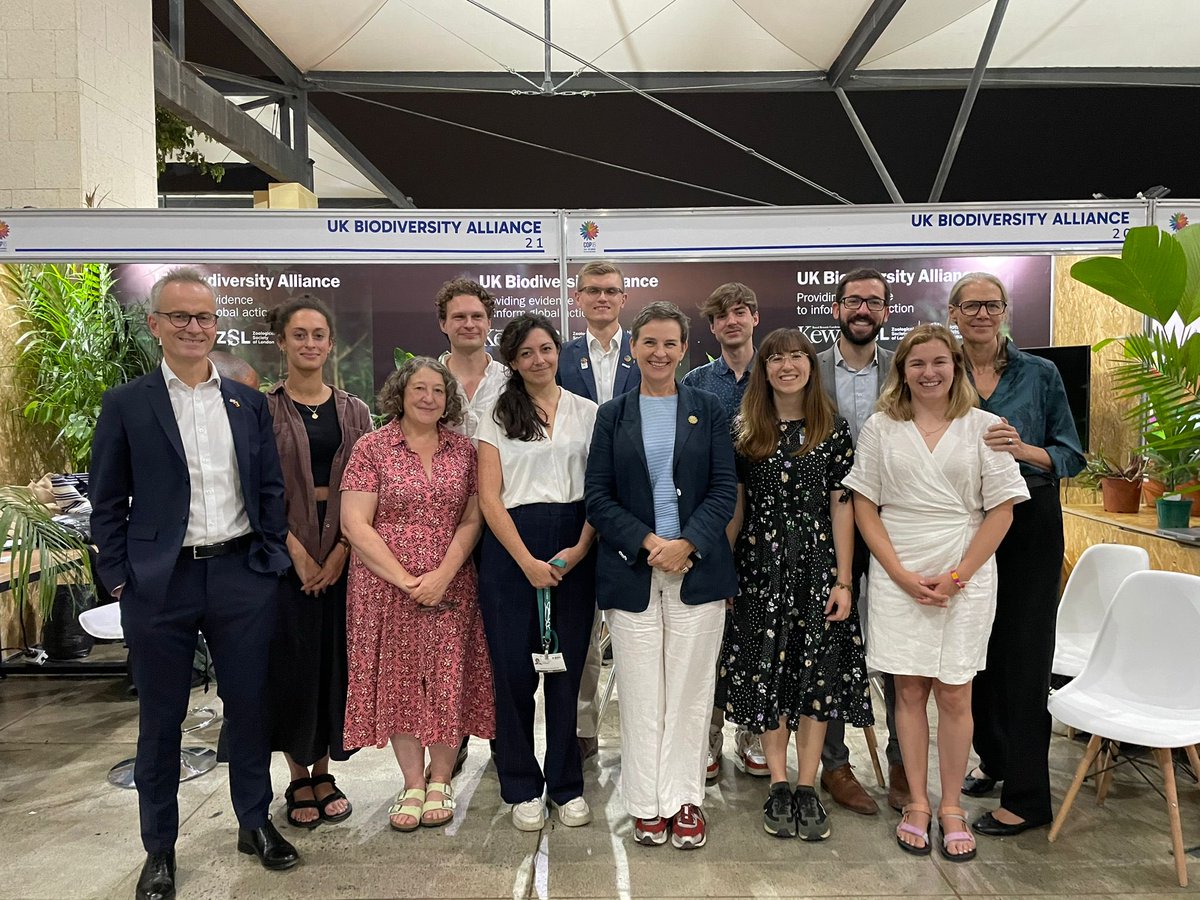Inspirational meeting environmental NGOs ⁦<a href="/GreenpeaceUK/">Greenpeace UK</a>⁩ ⁦<a href="/OfficialZSL/">ZSL</a>
⁩ ⁦<a href="/nature_org/">The Nature Conservancy</a>⁩ ⁦<a href="/Campaignfornat1/">Campaignfornature</a>⁩ 
⁩UK ⁦<a href="/GYBN_CBD/">Global Youth Biodiversity Network (GYBN)</a>⁩ ⁦<a href="/ruthdavis27/">Ruth Davis</a> as the Nature COP closes in Colombia. 

Agreement hangs in the balance. 
Good luck to negotiators! 💪🍀🍀🍀