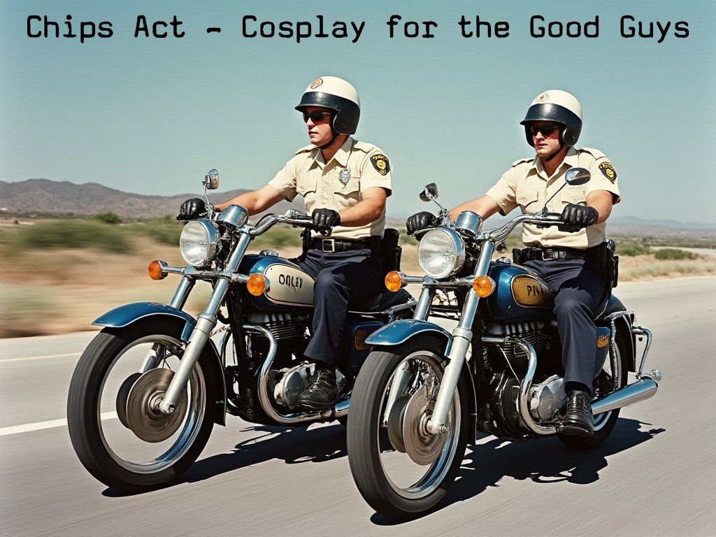 NovelPremise's tweet photo. CHiPs Act is gaining ground! Very popular at comic con. #CHiPs #chipsact #comicon #comics https://t.co/8WiSywqAqs