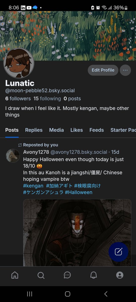 Moon_pebble52's tweet photo. Heven't been uploading, so Idk if anyone really cares, but I made a bluesky too. https://t.co/J2nv6dBB15