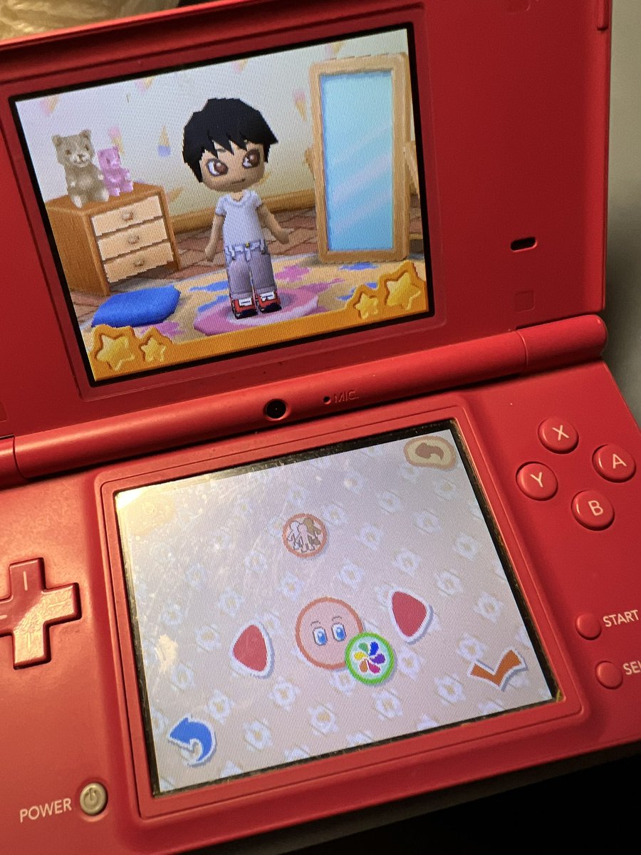 Playing on the dsi again is so fun