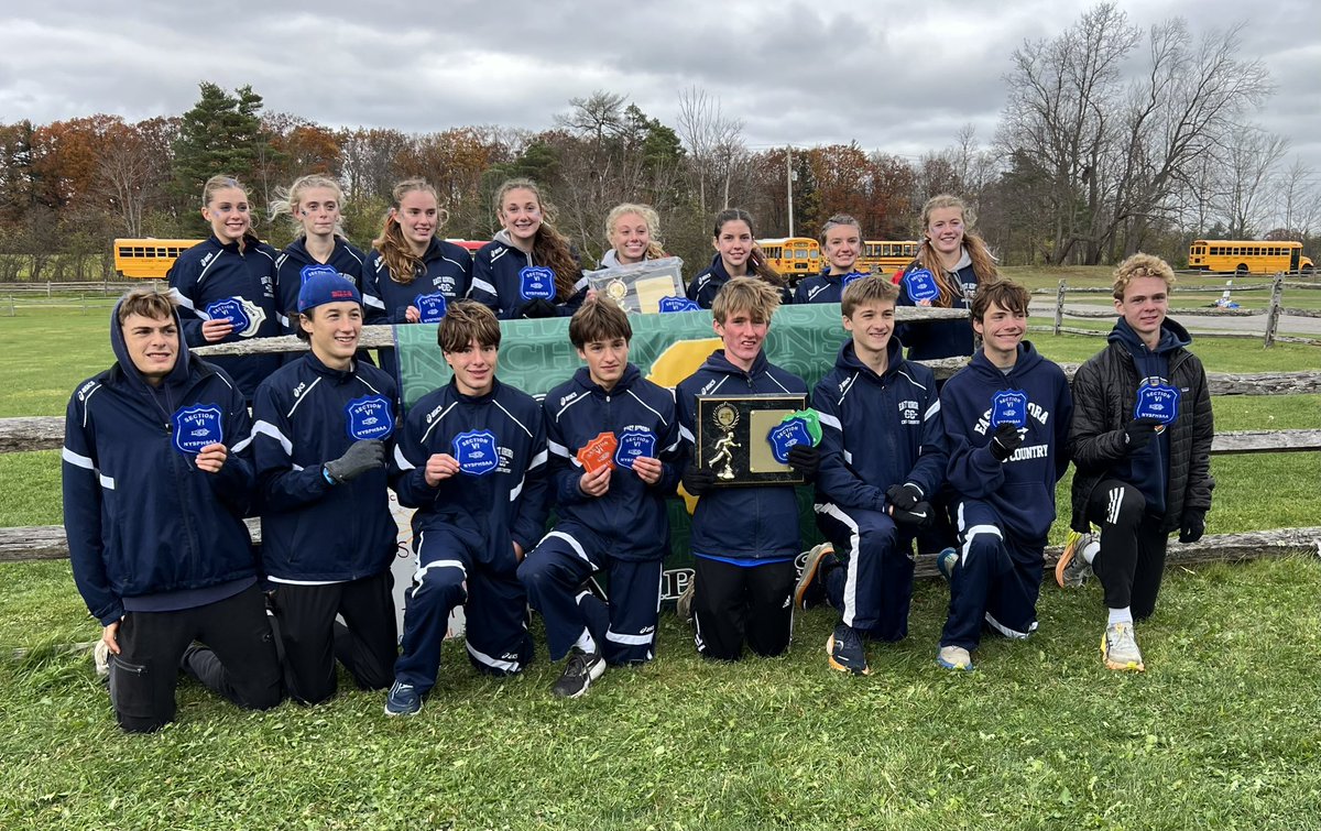 Congratulations to the Boys &amp; Girls Cross Country Teams on their Sectional Wins!   Next up STATES @ Queensbury HS