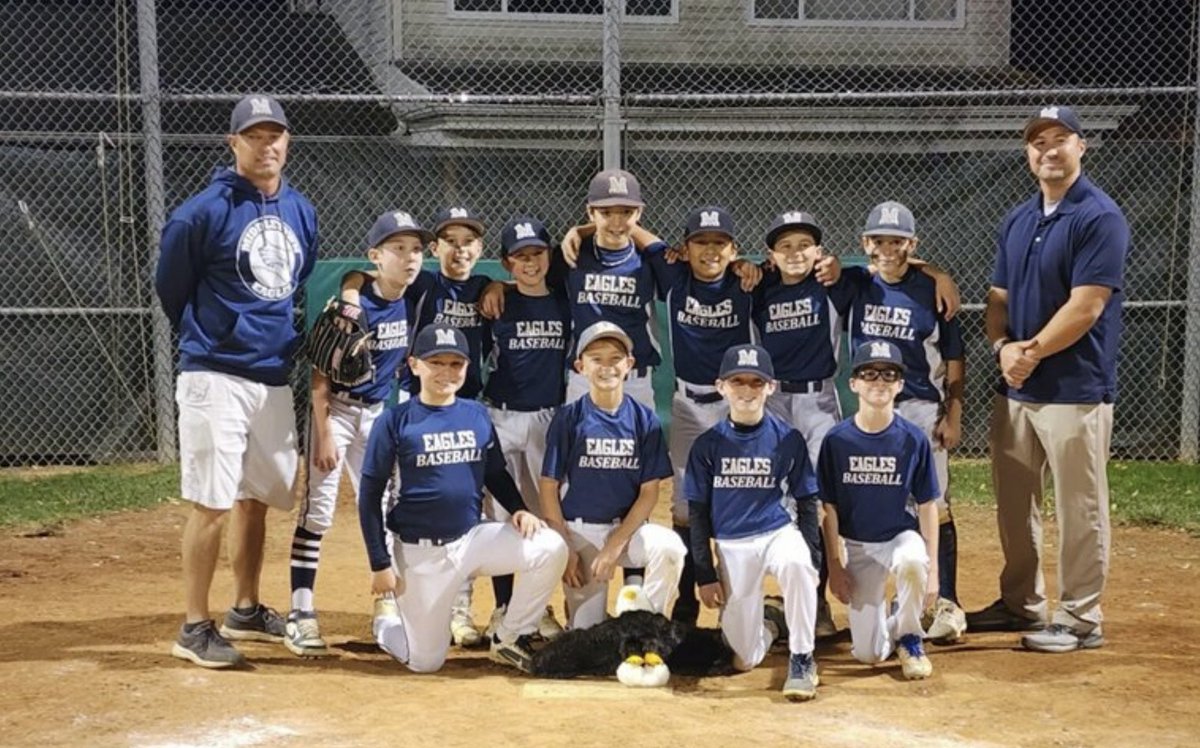MiddEagles's tweet image. Middletown Eagles 11U Navy (2025) team wins @USABL1  Championship at Bodman tonight by the score of 9-8 in what was a great comeback win! The boys ended the Fall season 11-1!! Proud to be an Eagle!!! 🦅 🦅🦅🦅🦅🦅