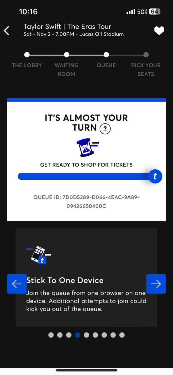 attyrambo's tweet photo. @swiftieswanttix Said get ready to purchase and then sold out 😫😫 https://t.co/G9MtflodI8
