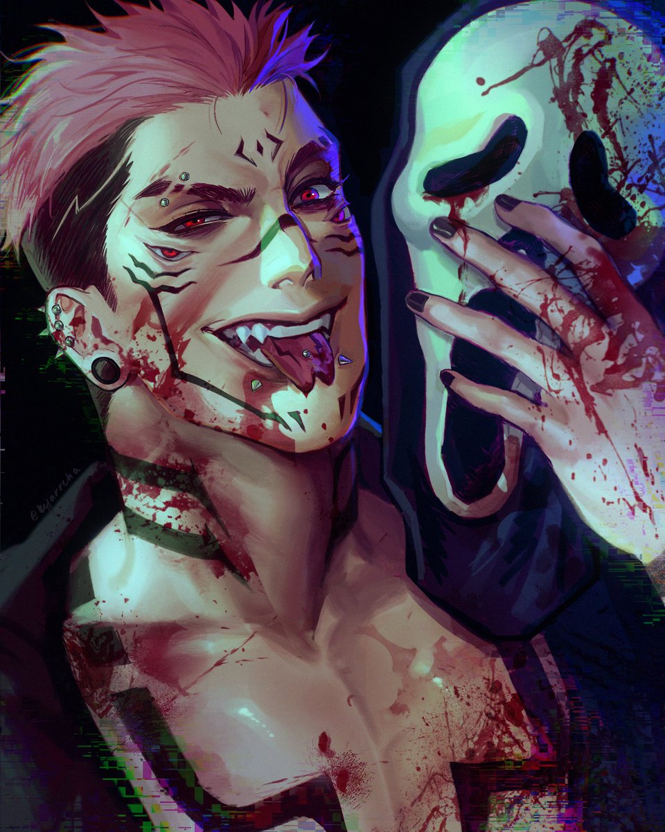 Ghost face Sukuna 👻