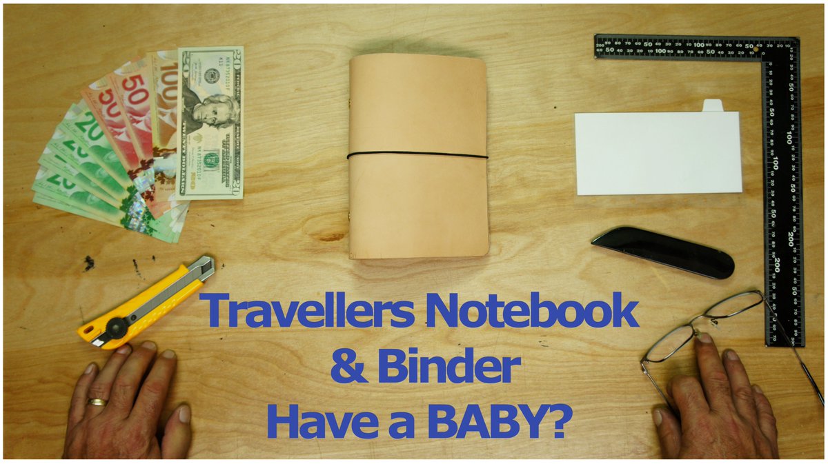 AltGuild's tweet image. Part 2 is out. I combine the best of both worlds, a travelers notebook, &amp;amp; ring binding. Lets create a prototype.

#budgetenvelope
#cashstuffing
#bunbougram
#travelersnoteboo
#travelersnote
#plannercommunity
#bulletjournal 
youtube.com/watch?v=nEYehT…